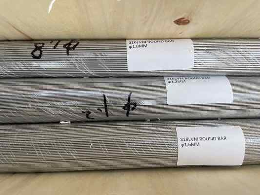 316LVM Stainless Steel Wire And Bar UNS S31673 1.4441 ASTM F138